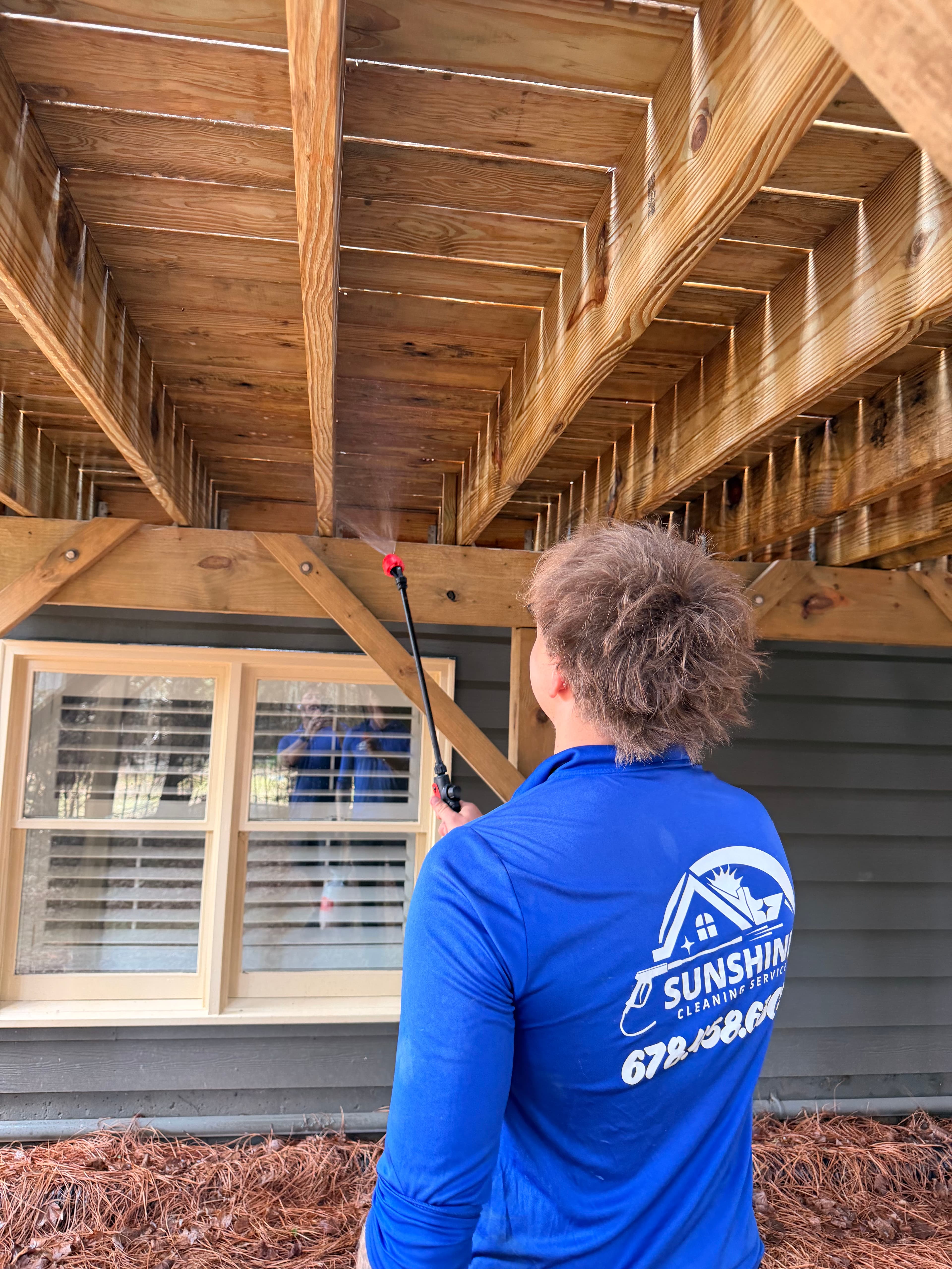 Project Exterior and Deck Cleaning by Sunshine Cleaning Service image