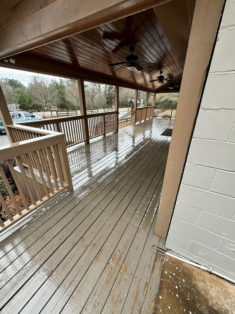 Deck Staining