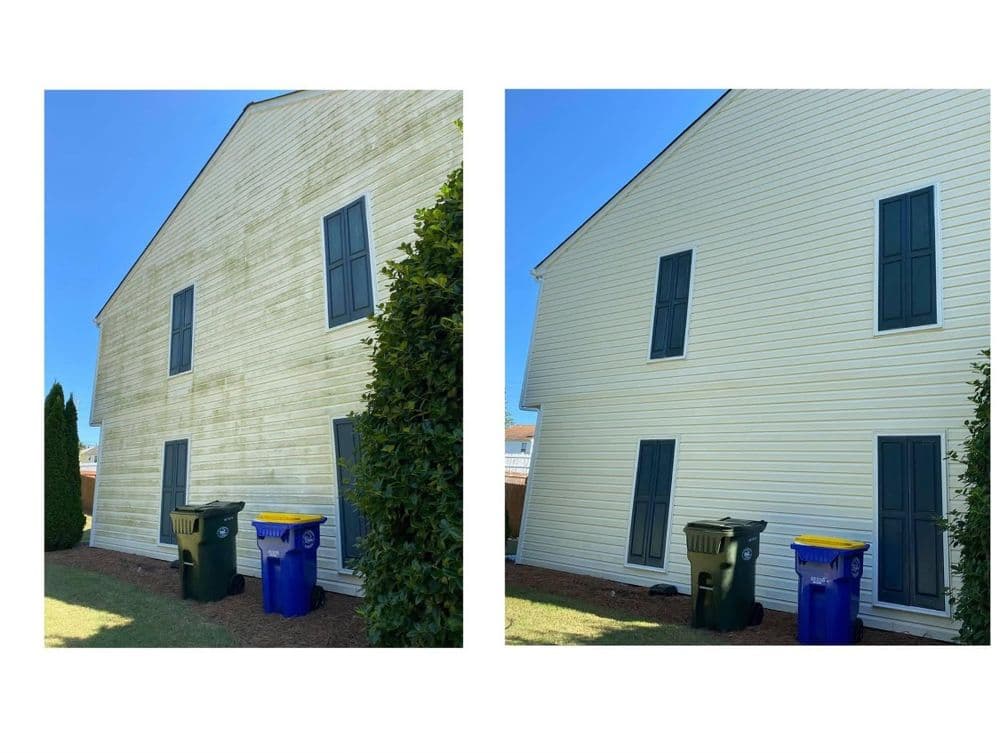 Project Soft Wash Before and After image