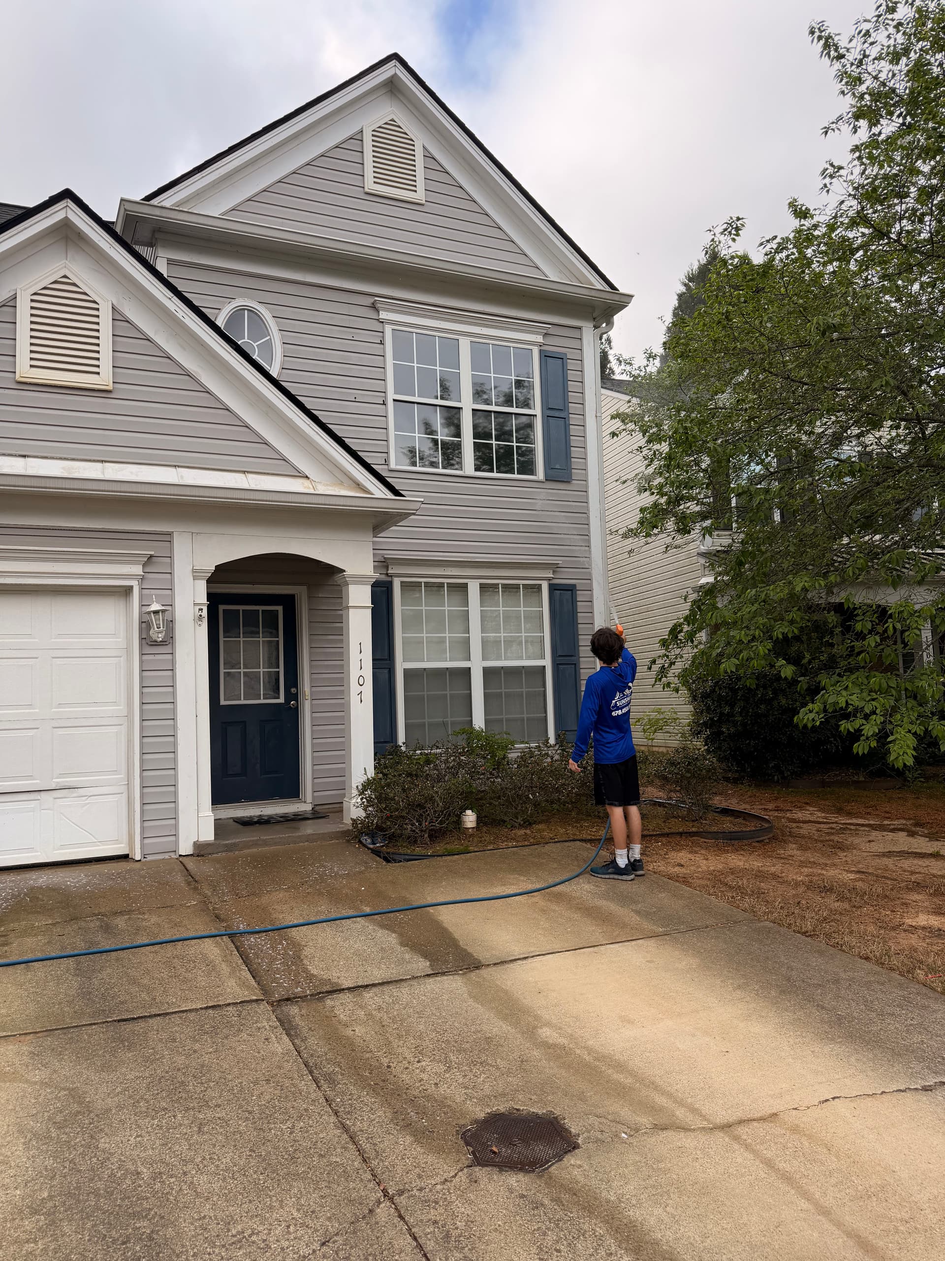 Gallery photos for House Soft Wash and Stone Patio Cleaning Done Right: Image #4