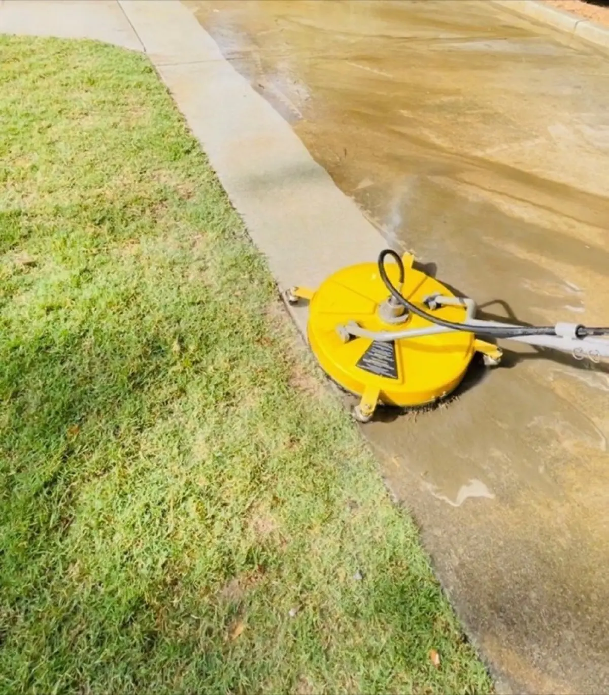 Pressure washing